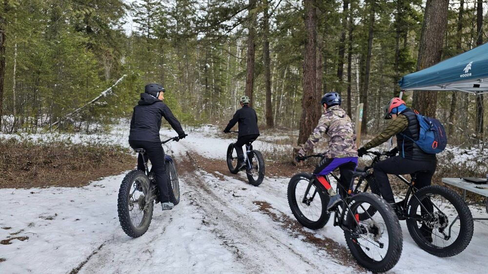 Frosty Dog Fat Bike Enduro Event.